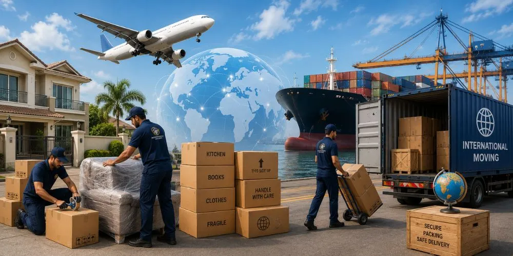 International Moving services in Delhi NCR